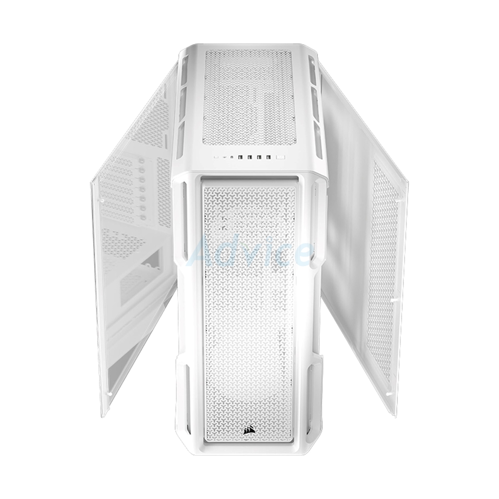 ATX CASE (NP) CORSAIR 5000T MID TOWER WHITE (CC-9011301-WW)