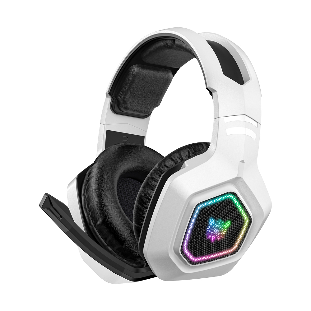 HEADSET WIRELESS ONIKUMA KUMONG B100 WHITE (BLUETOOTH)