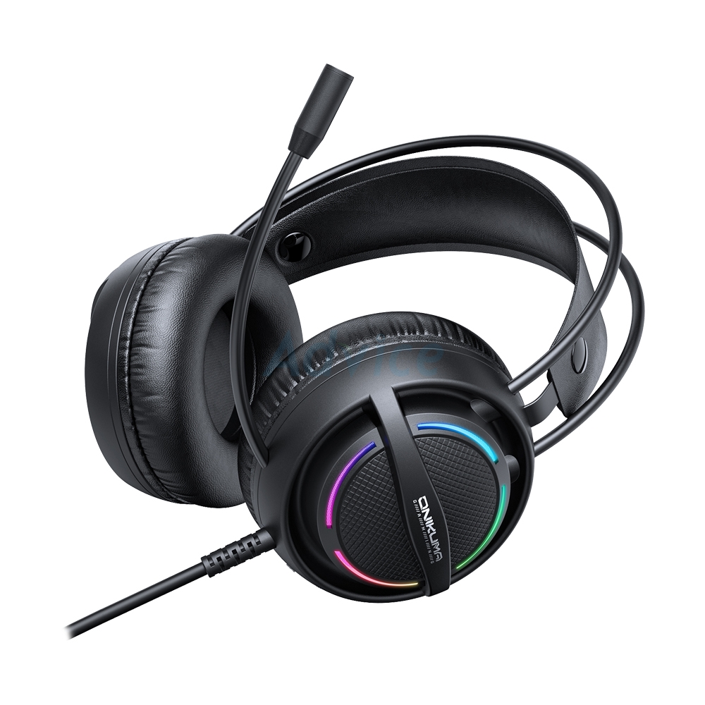 HEADSET ONIKUMA X88 GAMING BLACK (3.5MM)