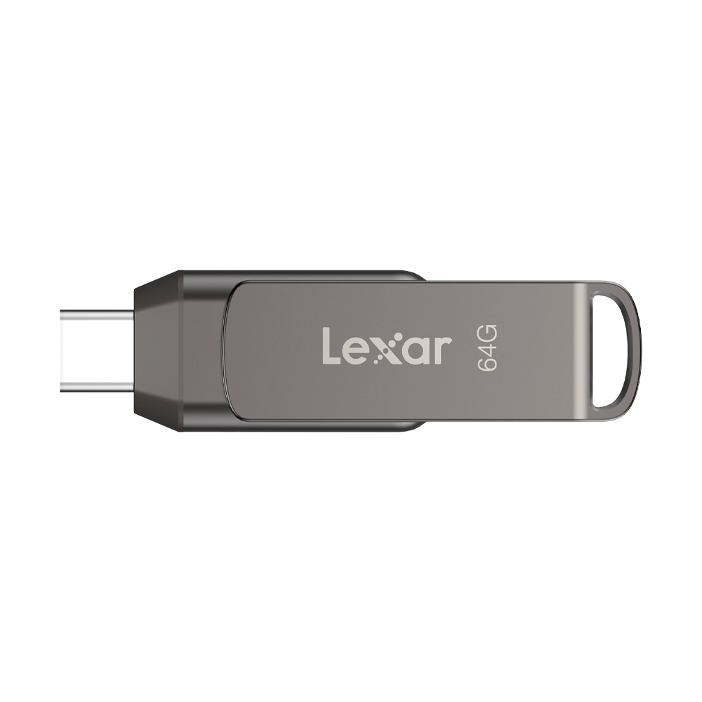 64GB Flash Drive LEXAR Dual Drive (D400) Type-C Grey