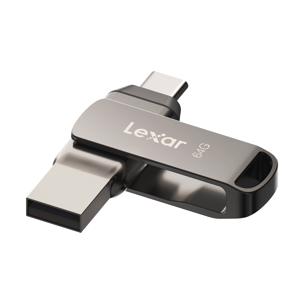 64GB Flash Drive LEXAR Dual Drive (D400) Type-C Grey
