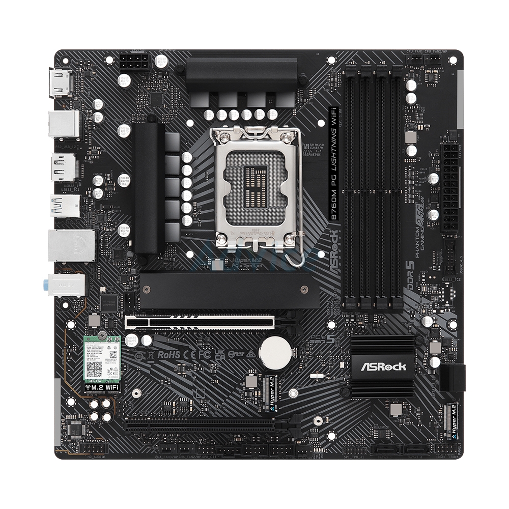 (1700) ASROCK B760M PG LIGHTNING WIFI DDR5