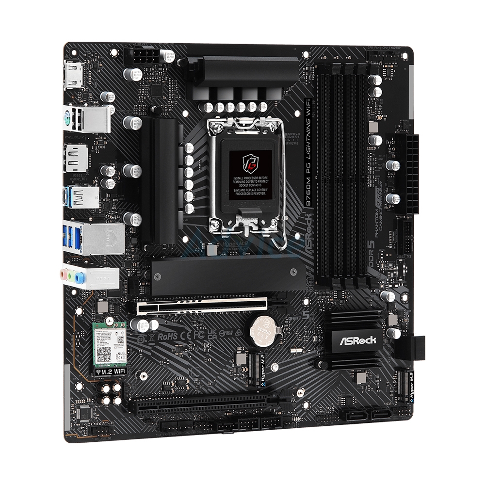 (1700) ASROCK B760M PG LIGHTNING WIFI DDR5