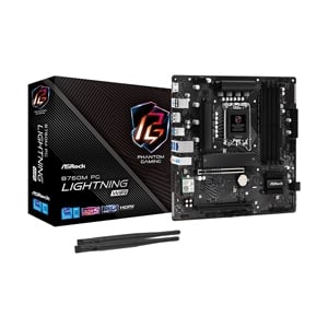 MAINBOARD (1700) ASROCK B760M PG LIGHTNING WIFI DDR5