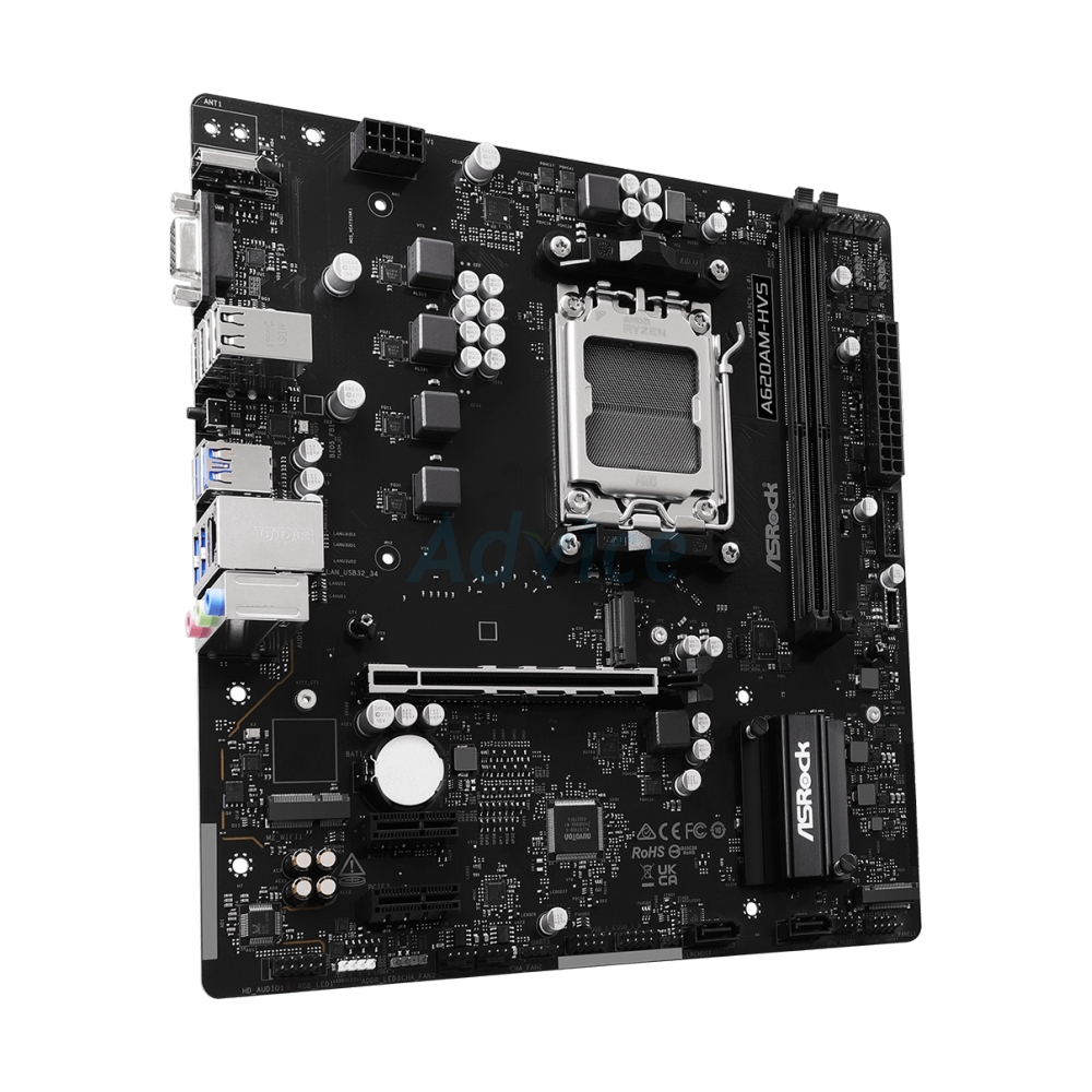 MAINBOARD (AM5) ASROCK A620AM-HVS DDR5