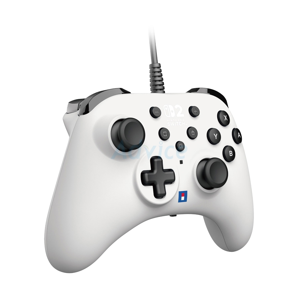 HORIPAD TURBO WHITE NINTENDO SWITCH 2 (จอยเกม)