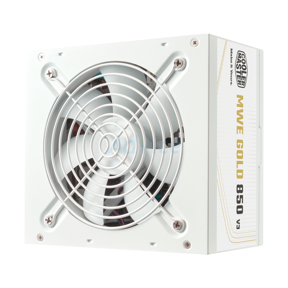 POWER SUPPLY (80+ GOLD) 850W COOLER MASTER MWE V3 NM WHITE