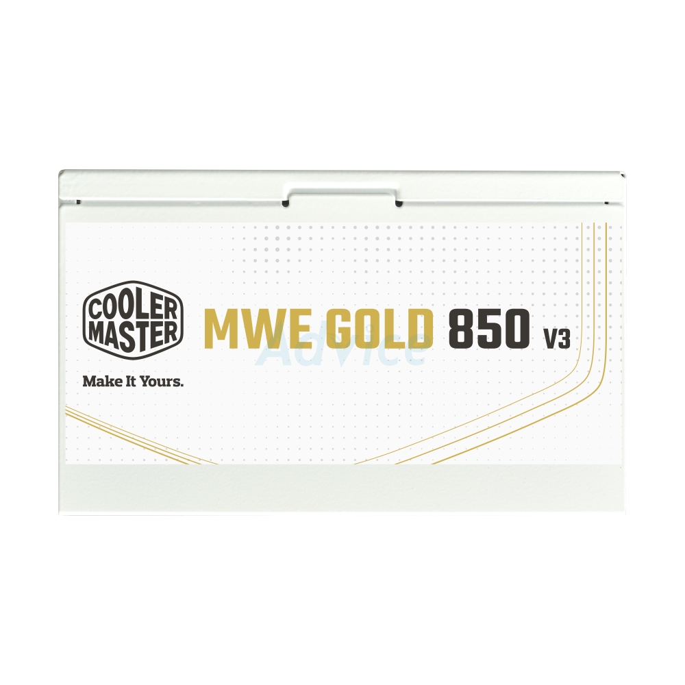 POWER SUPPLY (80+ GOLD) 850W COOLER MASTER MWE V3 NM WHITE