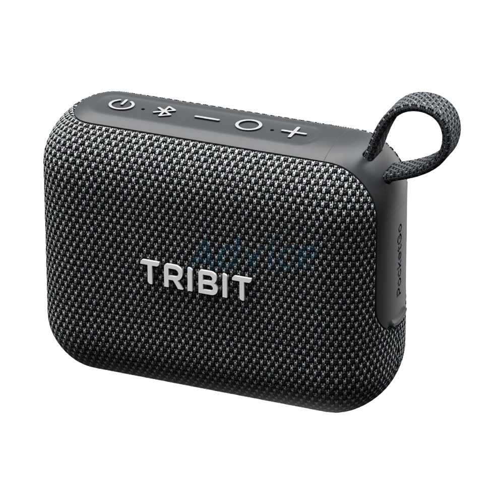 (1.0) ลำโพง TRIBIT (POCKET GO) BLUETOOTH BLACK