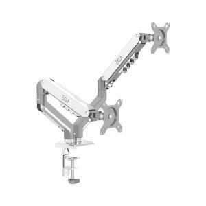MONITOR ARM EGA ERGONOMIC DESIGN TWIN (MA2) WHITE