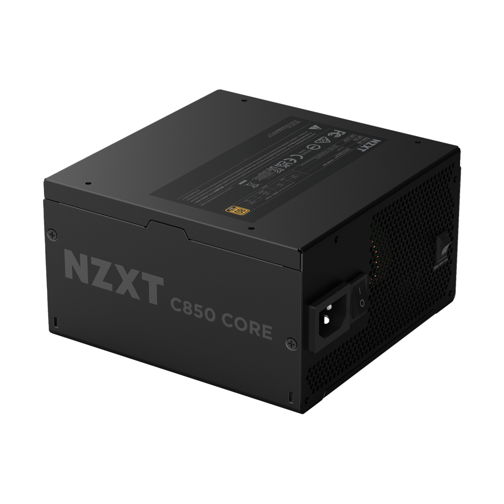 POWER SUPPLY (80+ GOLD) 850W NZXT CORE (PA-8G3BB-US)
