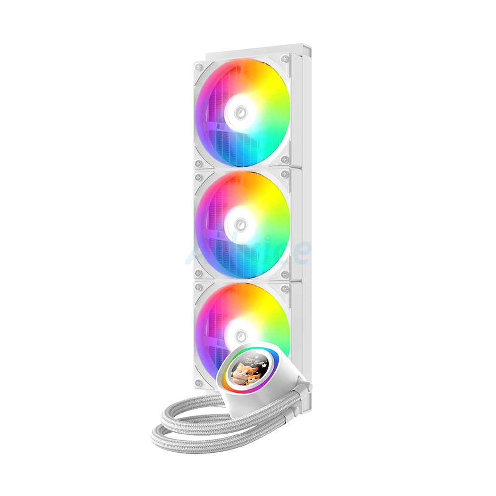 LIQUID COOLING ID-COOLING FX 360 LCD WHITE