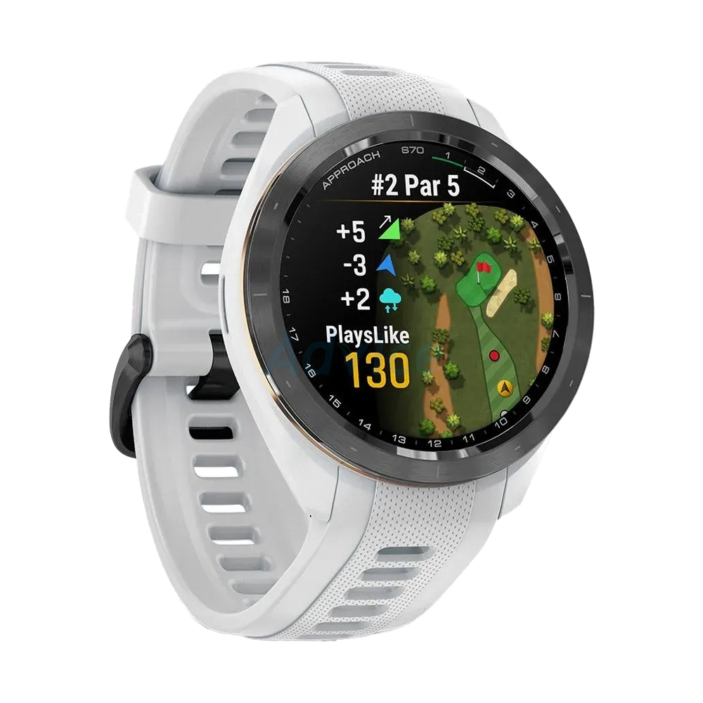 GARMIN APPROACH S70 42MM SMARTWATCH (WHITE)