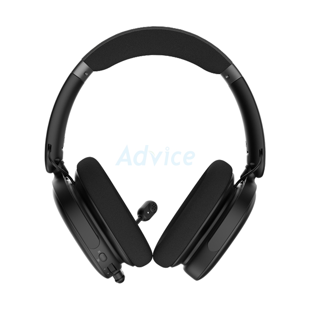 HEADSET WIRELESS SIGNO WP603 ZERROS BLACK (BLUETOOTH/7.1/ANC/ENC)