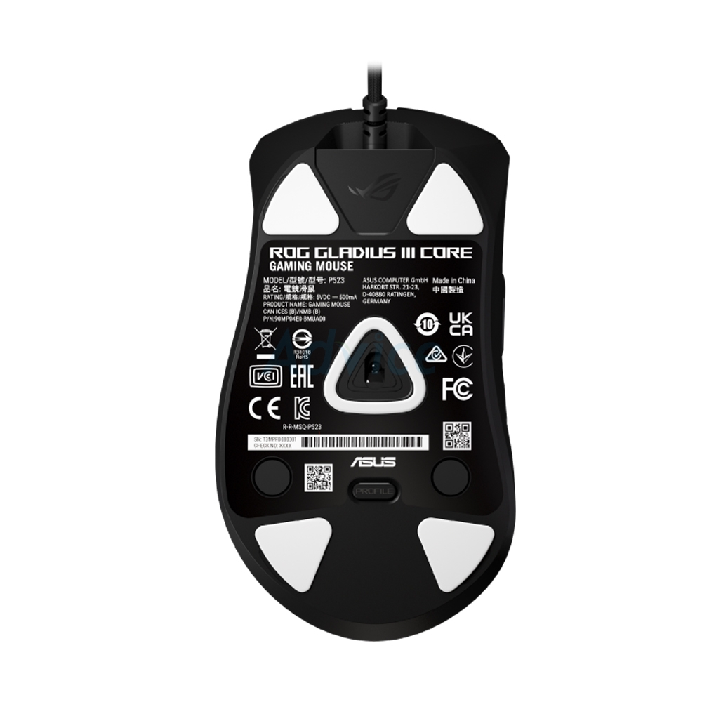 MOUSE ASUS ROG GLADIUS III CORE (เมาส์สาย)