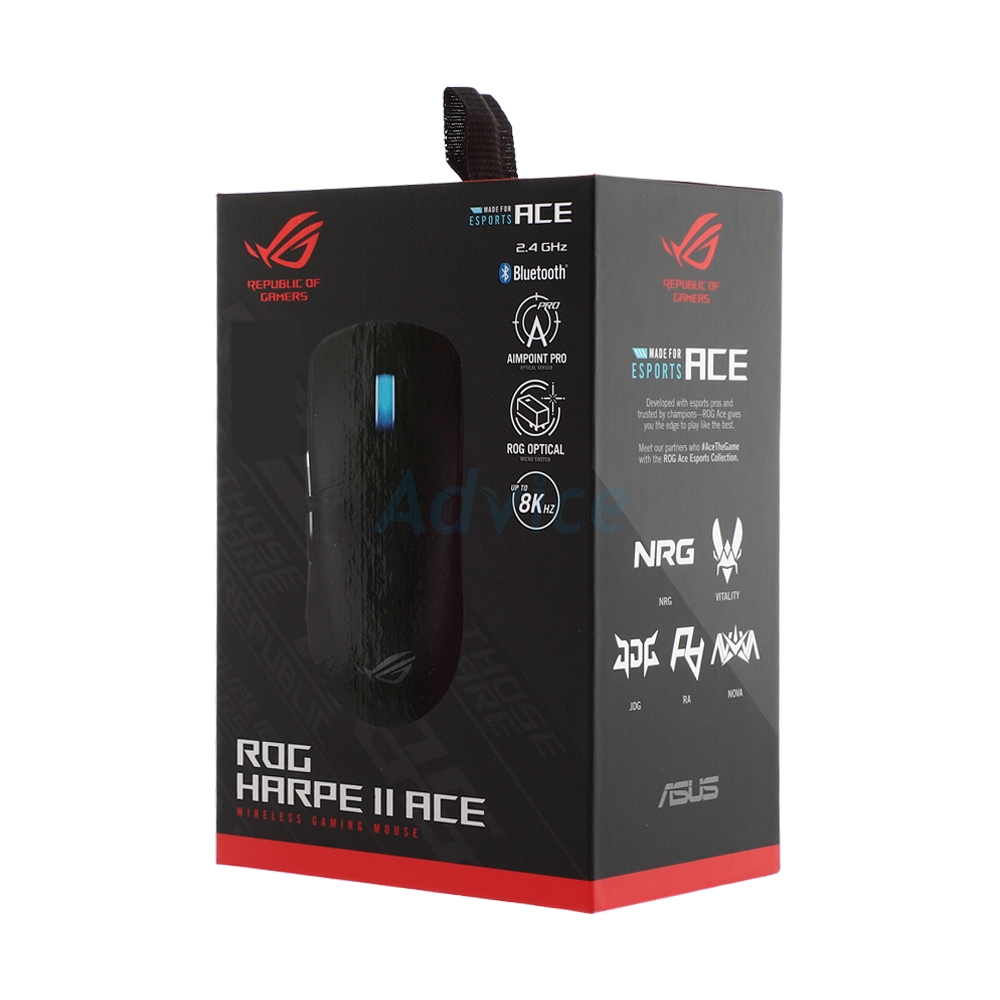 MOUSE WIRELESS BLUETOOTH ASUS ROG P723 HARPE II ACE (เมาส์ไร้สาย)