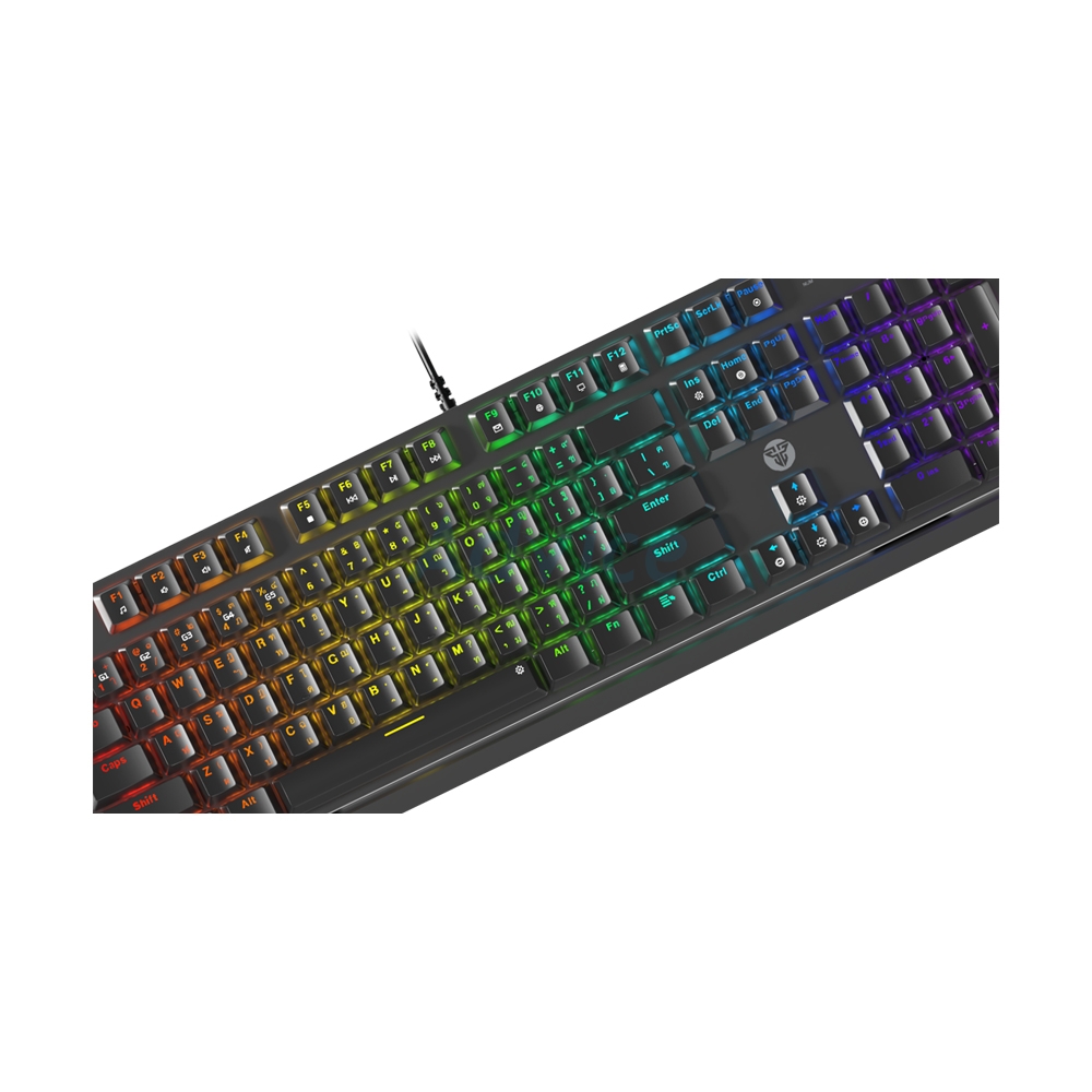 KEYBOARD FANTECH MK894 MAXPOWER II BLACK (BROWN SWITCH คีย์บอร์ด)