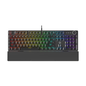 KEYBOARD FANTECH MK894 MAXPOWER II BLACK (YELLOW SWITCH คีย์บอร์ด)