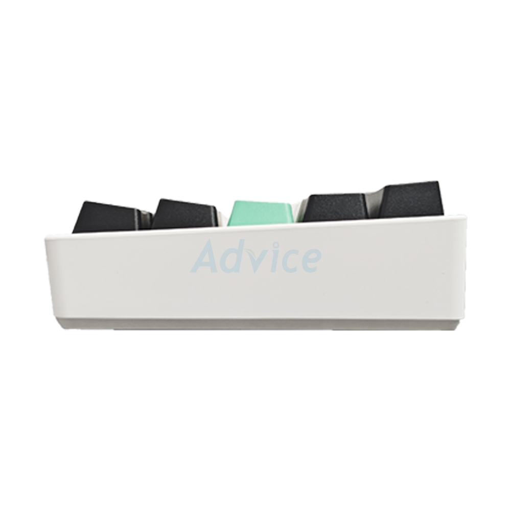 KEYBOARD FANTECH MK613 ATOM X61 BLACK WHITE (BLUE SWITCH คีย์บอร์ด)