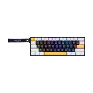 KEYBOARD NUBWO X805 BLACK WHITE (RED SWITCH คีย์บอร์ด)