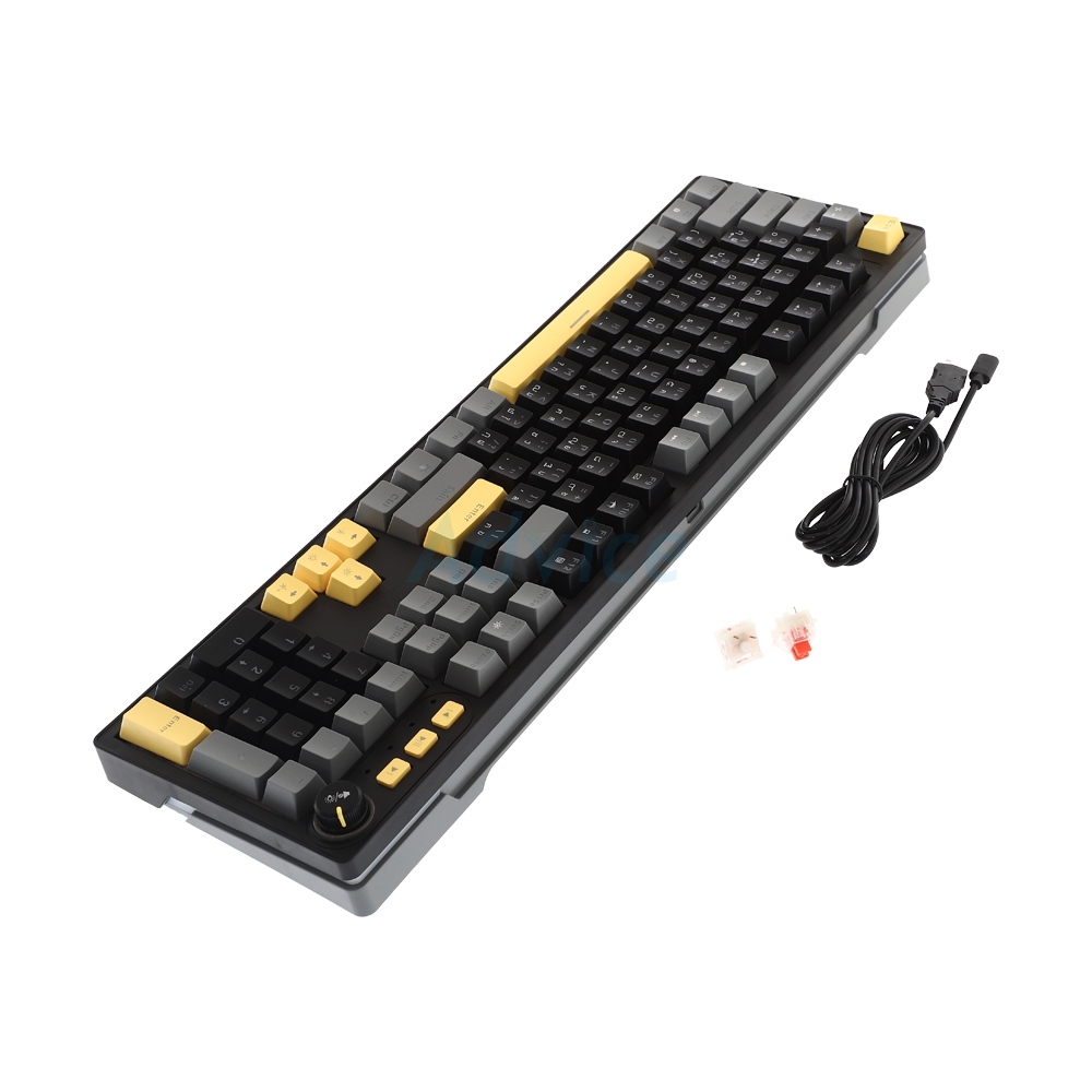 KEYBOARD EGA CMK 12 LAYOUT A (RED SWITCH คีย์บอร์ด)