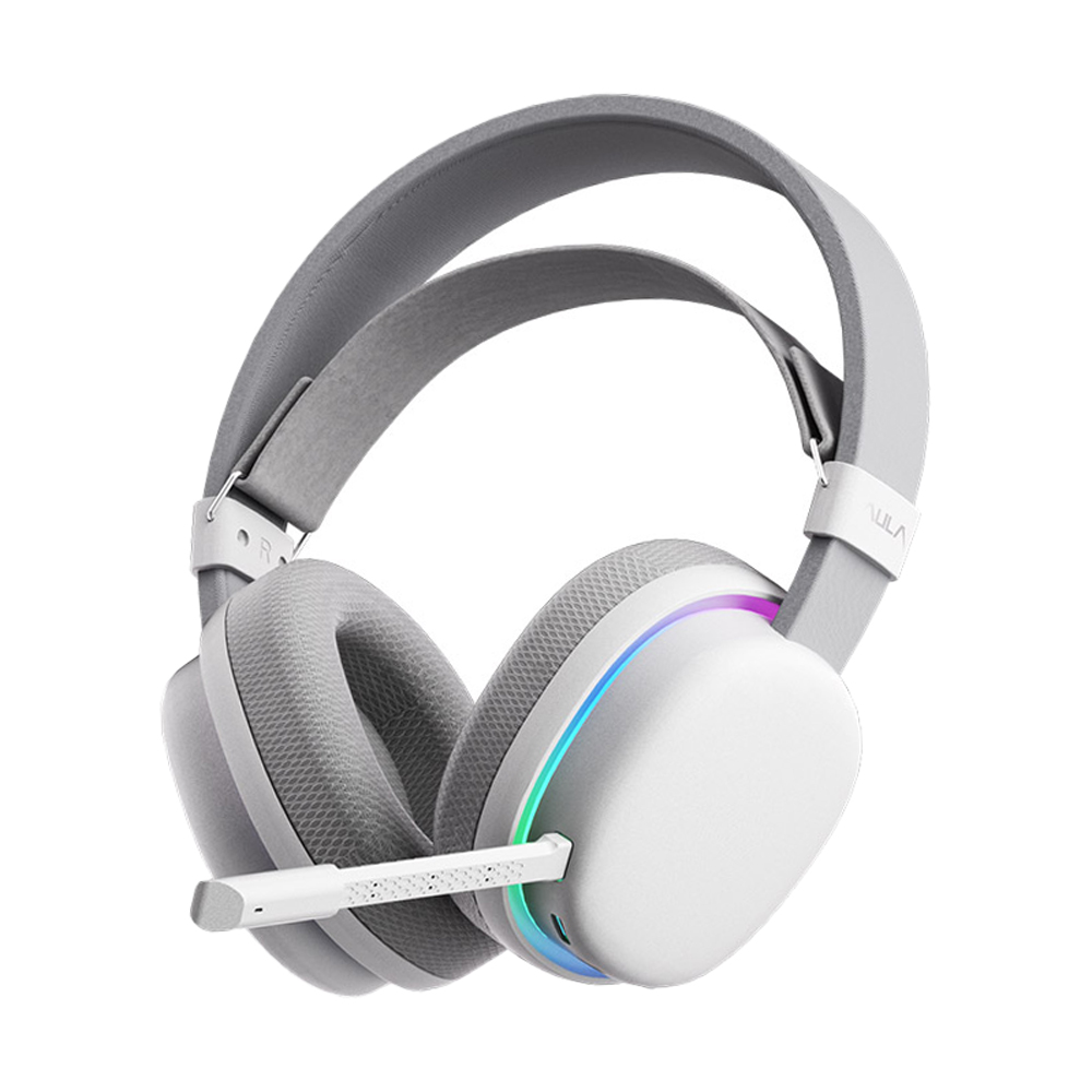 HEADSET WIRELESS AULA G7 WHITE (BLUETOOTH/2.1)
