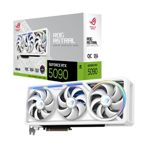 VGA ASUS GEFORCE RTX 5090 ROG ASTRAL O32G GAMING WHITE - 32GB GDDR7