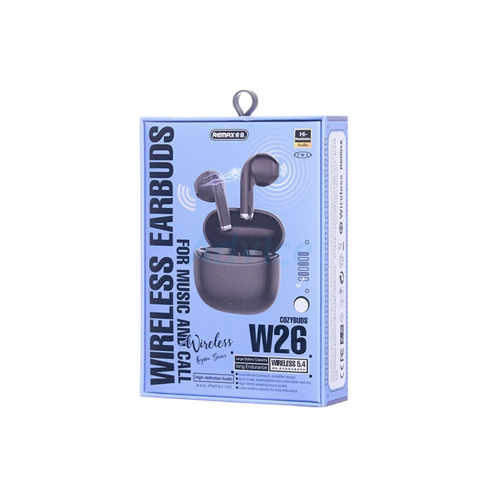 True Wireless REMAX (W26) Black