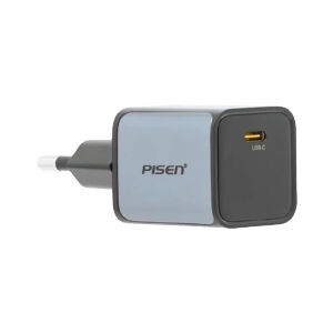 Adapter 1Type-C Charger PISEN 30W,TP-C62) Grey