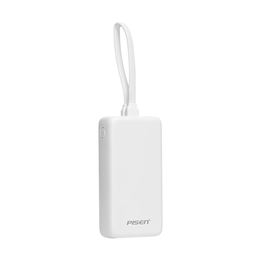 POWER BANK 10000 mAh PISEN (2 in 1,22.5W,TP-D102) White