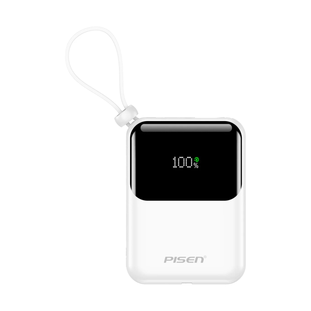 POWER BANK 10000 mAh PISEN (22.5W,TP-D096) White