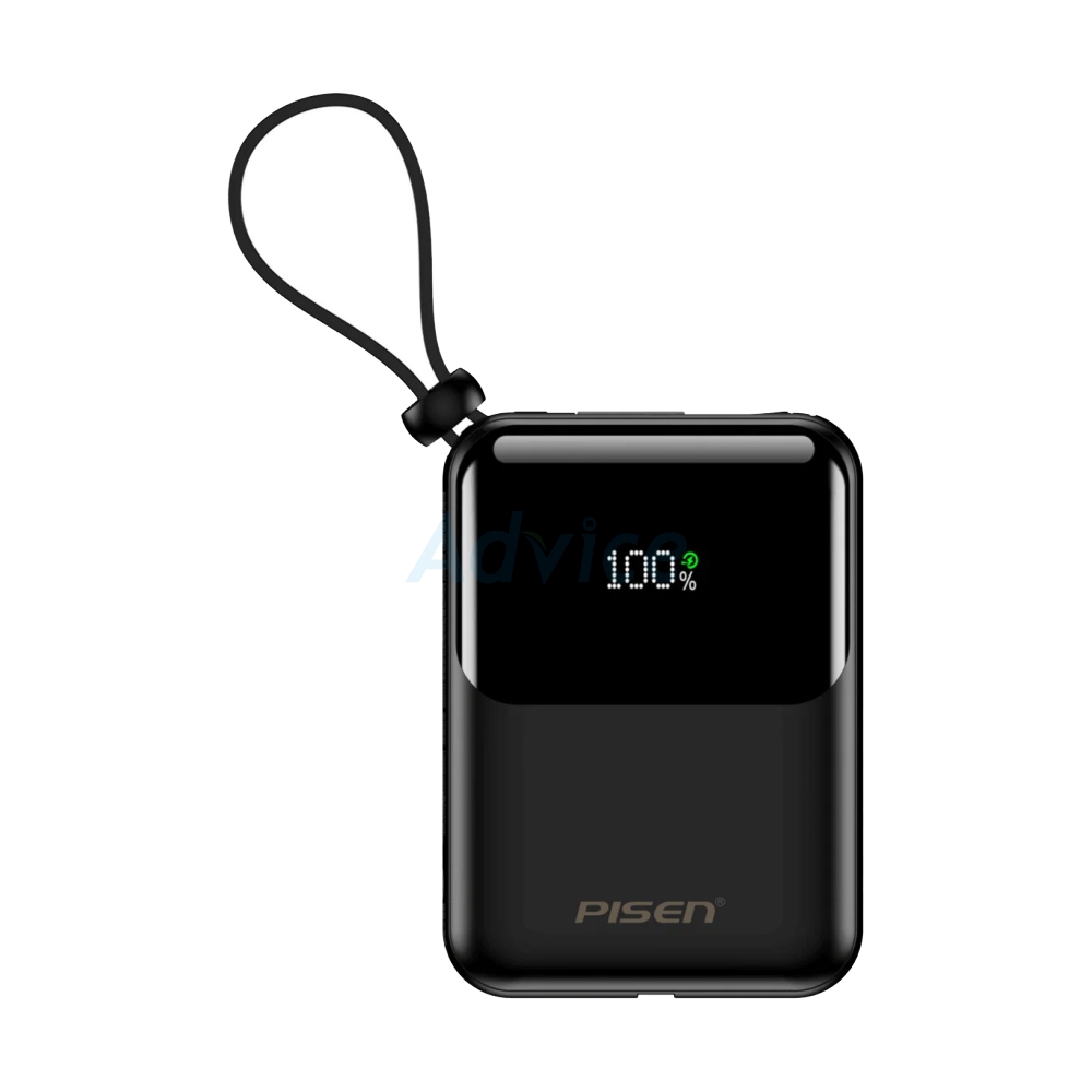 POWER BANK 10000 mAh PISEN (22.5W,TP-D096) Black