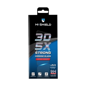 ฟิล์ม iPhone 17 Pro Max HI-SHIELD กระจกแบบใสเต็มจอขอบดำ (Corning Glass)