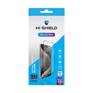 ฟิล์ม iPhone 17 Pro Max HI-SHIELD กระจกแบบด้านเต็มจอขอบดำ