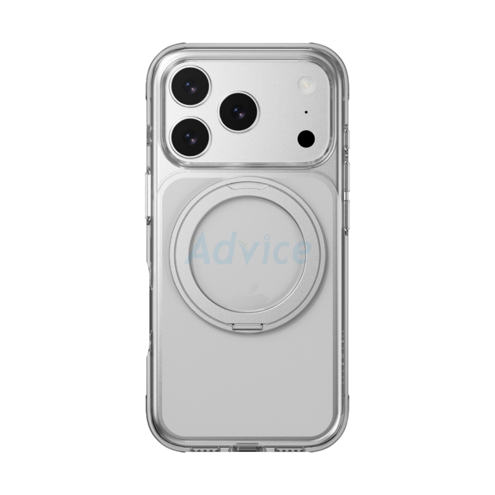 Case iPhone 17 Pro MAGEASY MagStand 360 M Rotating Ring Protective Case Transparent