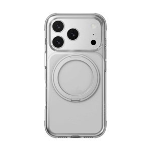 Case iPhone 17 Pro MAGEASY MagStand 360 M Rotating Ring Protective Case Transparent