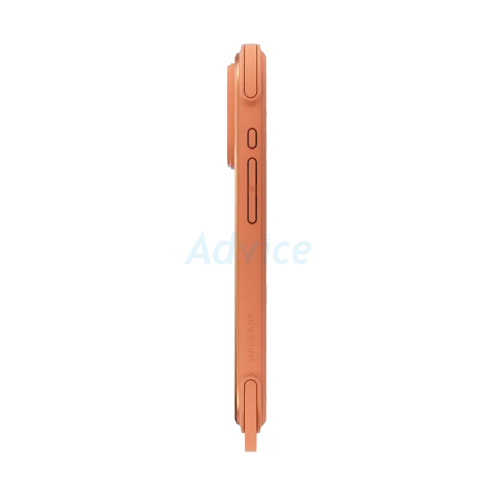 Case iPhone 17 Pro MAGEASY Odyssey Strap M Rugged Utility Protective Case with Lanyard Coral/Orange