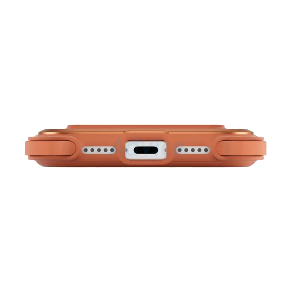 Case iPhone 17 Pro MAGEASY Odyssey Strap M Rugged Utility Protective Case with Lanyard Coral/Orange