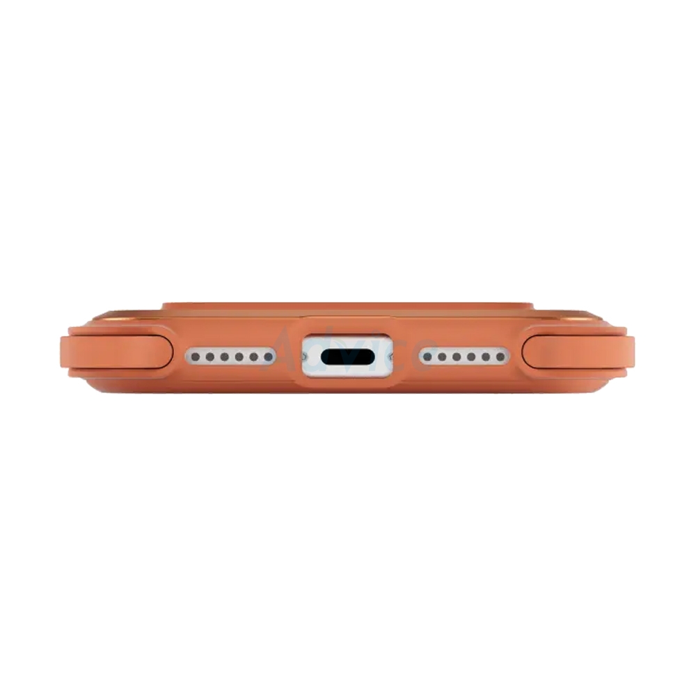 Case iPhone 17 Pro Max MAGEASY Odyssey Strap M Rugged Utility Protective Case with Lanyard Coral/Orange