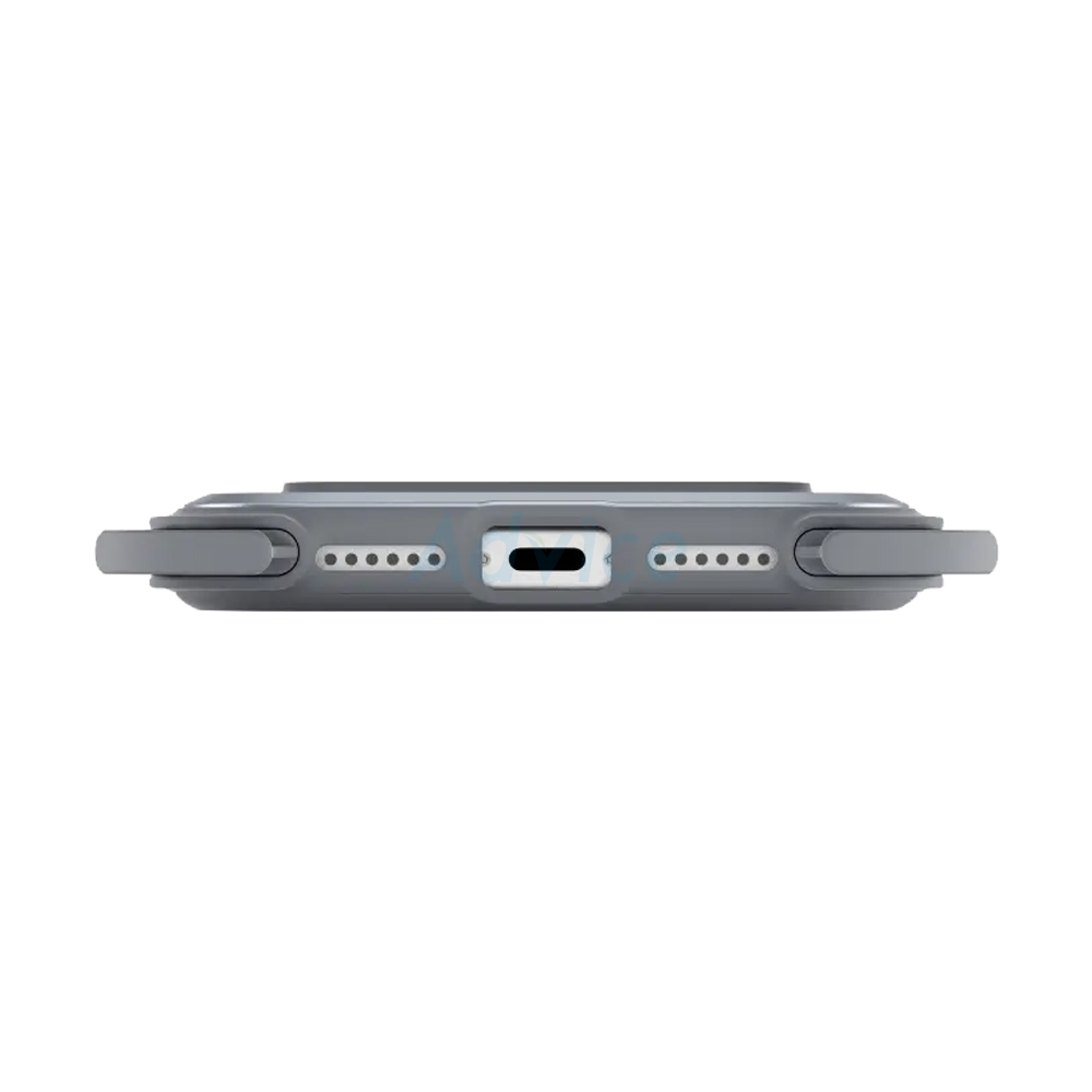 Case iPhone 17 Pro Max MAGEASY Odyssey Ultra M 360 Magnetic Stand Guard Protective Case with Lanyard Mist/Concrete Gray Max