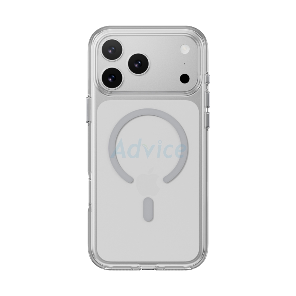 Case iPhone 17 Pro Max MAGEASY Bright M Never Yellowing Shockproof Clear Case Transparent/Mist Ring