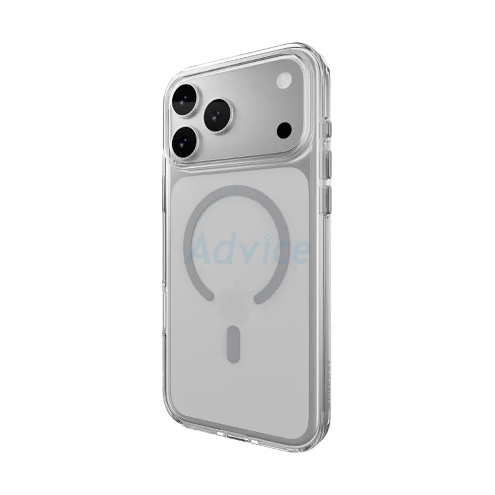 Case iPhone 17 Pro Max MAGEASY Bright M Never Yellowing Shockproof Clear Case Transparent/Mist Ring