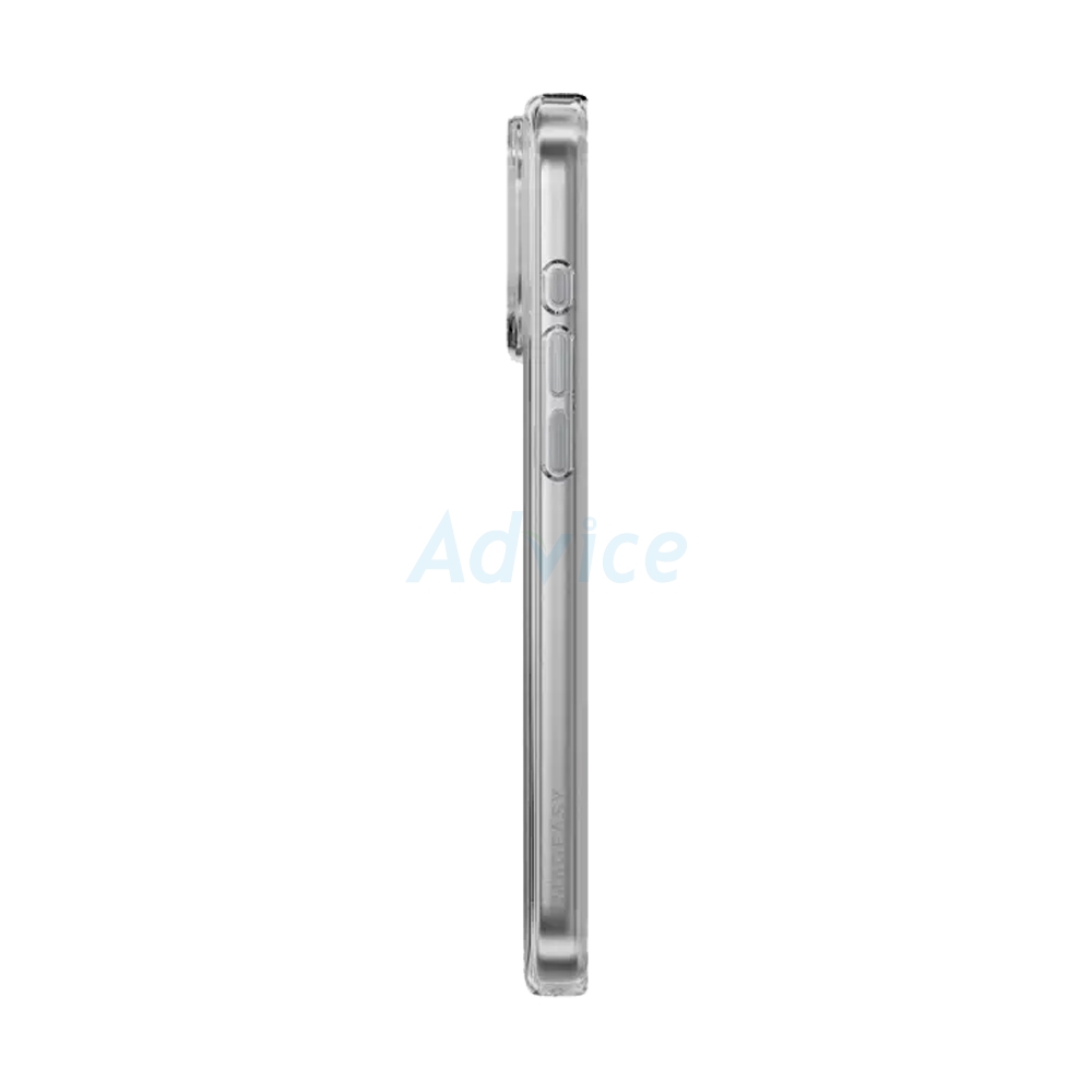 Case iPhone 17 Pro Max MAGEASY Bright M Never Yellowing Shockproof Clear Case Transparent/Mist Ring