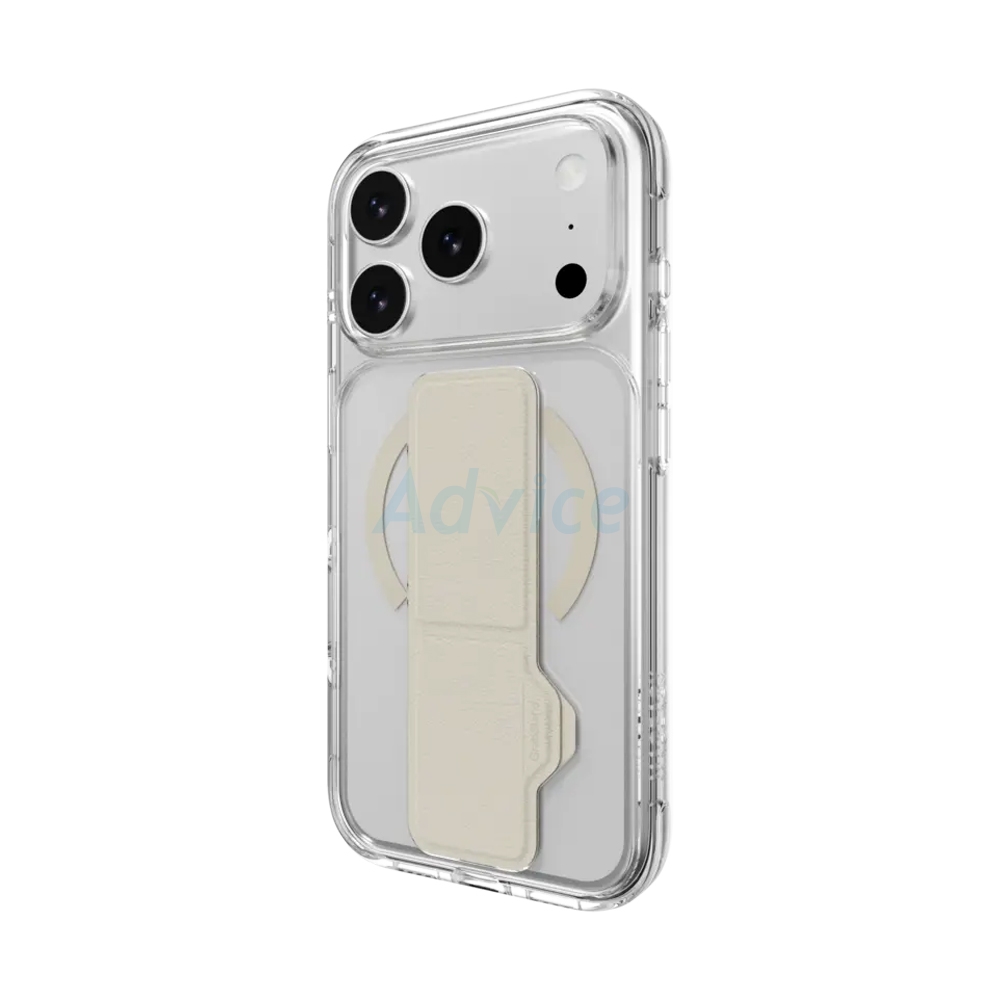 Case iPhone 17 Pro Max MAGEASY GrabStand M Protective Case Transparent