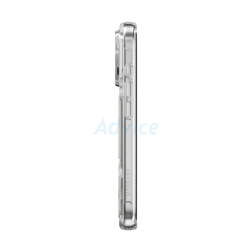 Case iPhone 17 Pro Max MAGEASY GrabStand M Protective Case Transparent