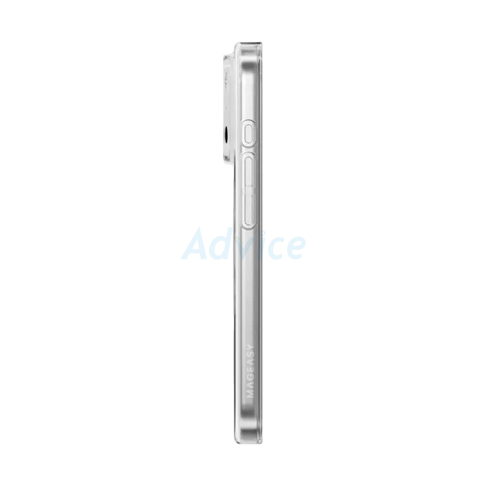Case iPhone 17 Pro MAGEASY Cryst M Never Yellowing Clear Case Transparent
