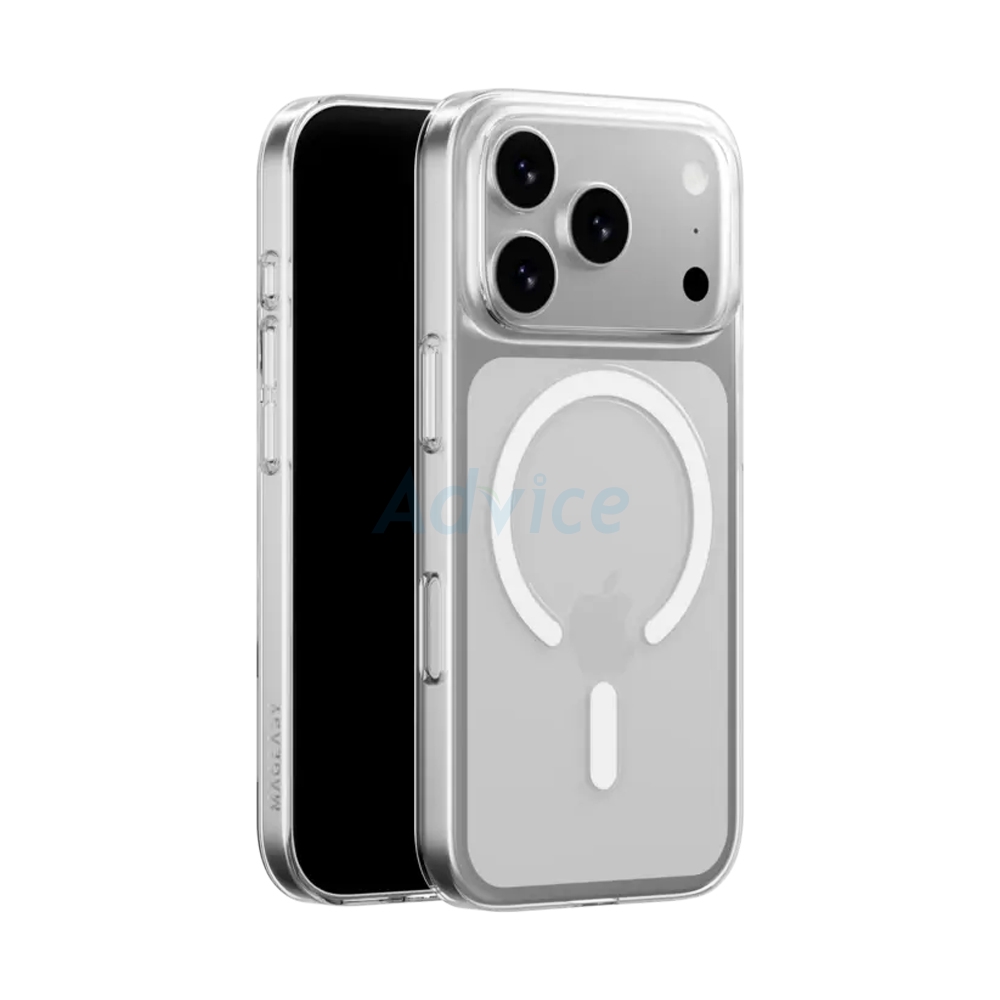 Case iPhone 17 Pro MAGEASY Cryst M Never Yellowing Clear Case Transparent