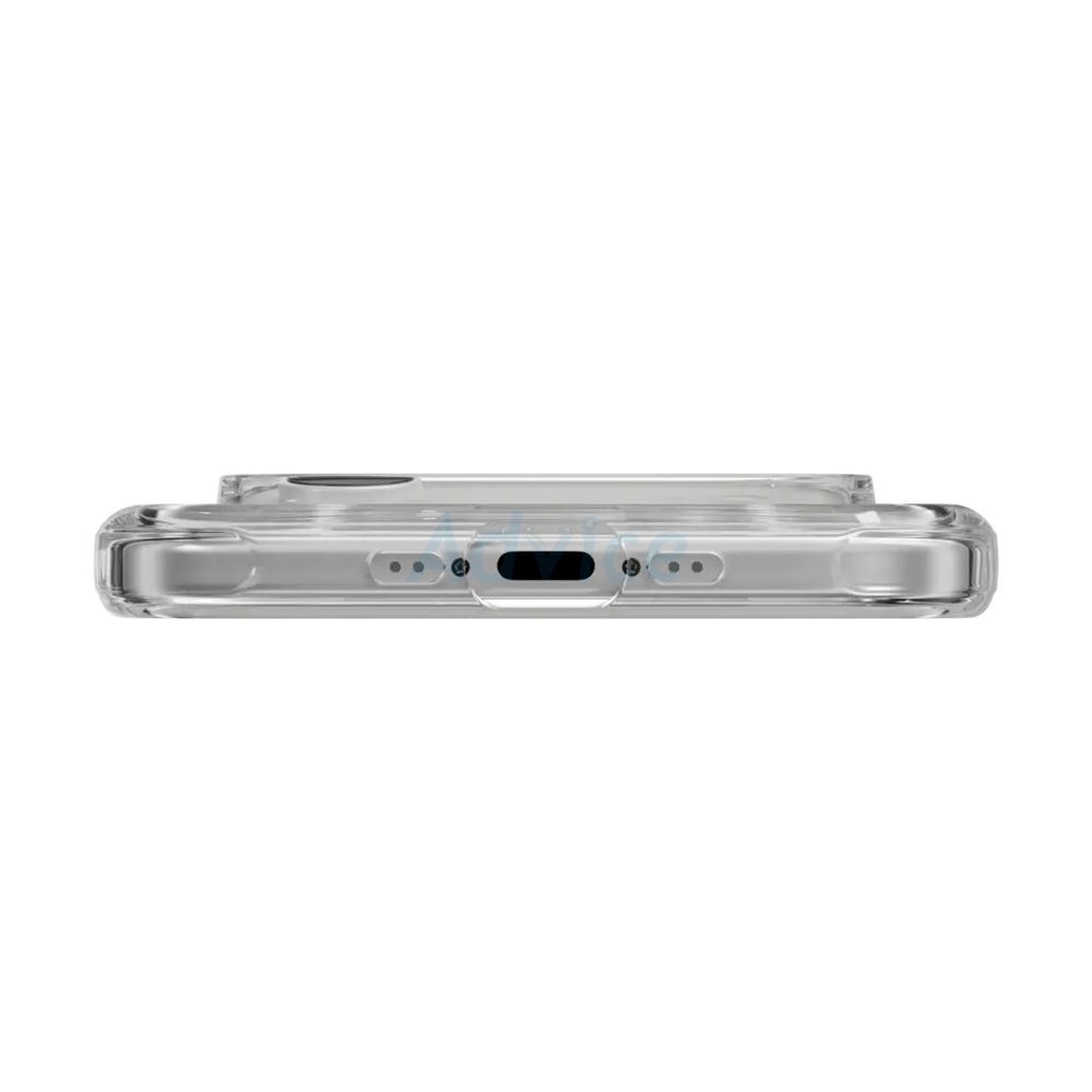 Case iPhone Air MAGEASY MagStand 360 M Rotating Ring Protective Case Transparent