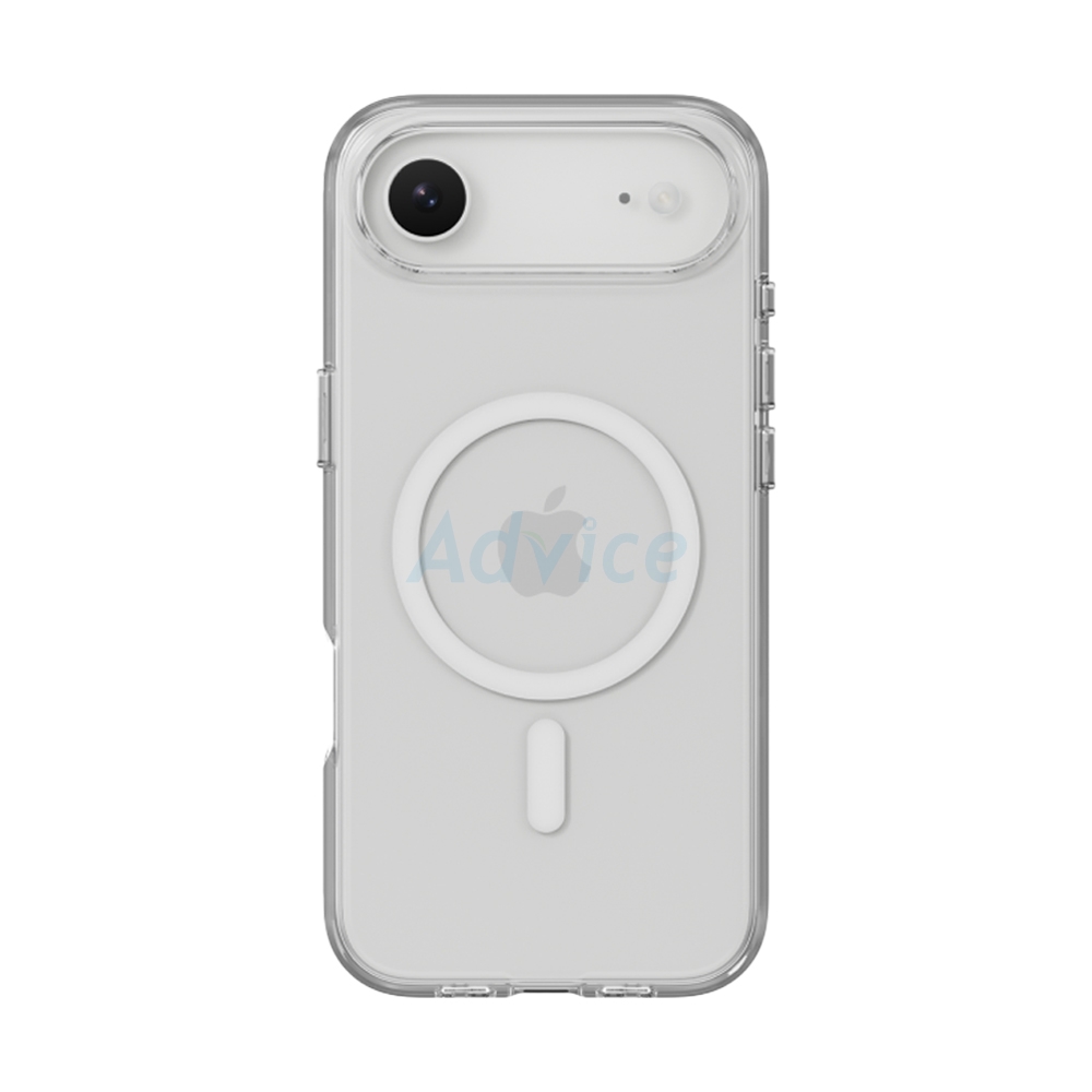 Case iPhone Air MAGEASY Bright M Never Yellowing Shockproof Clear Case Transparent/White Ring