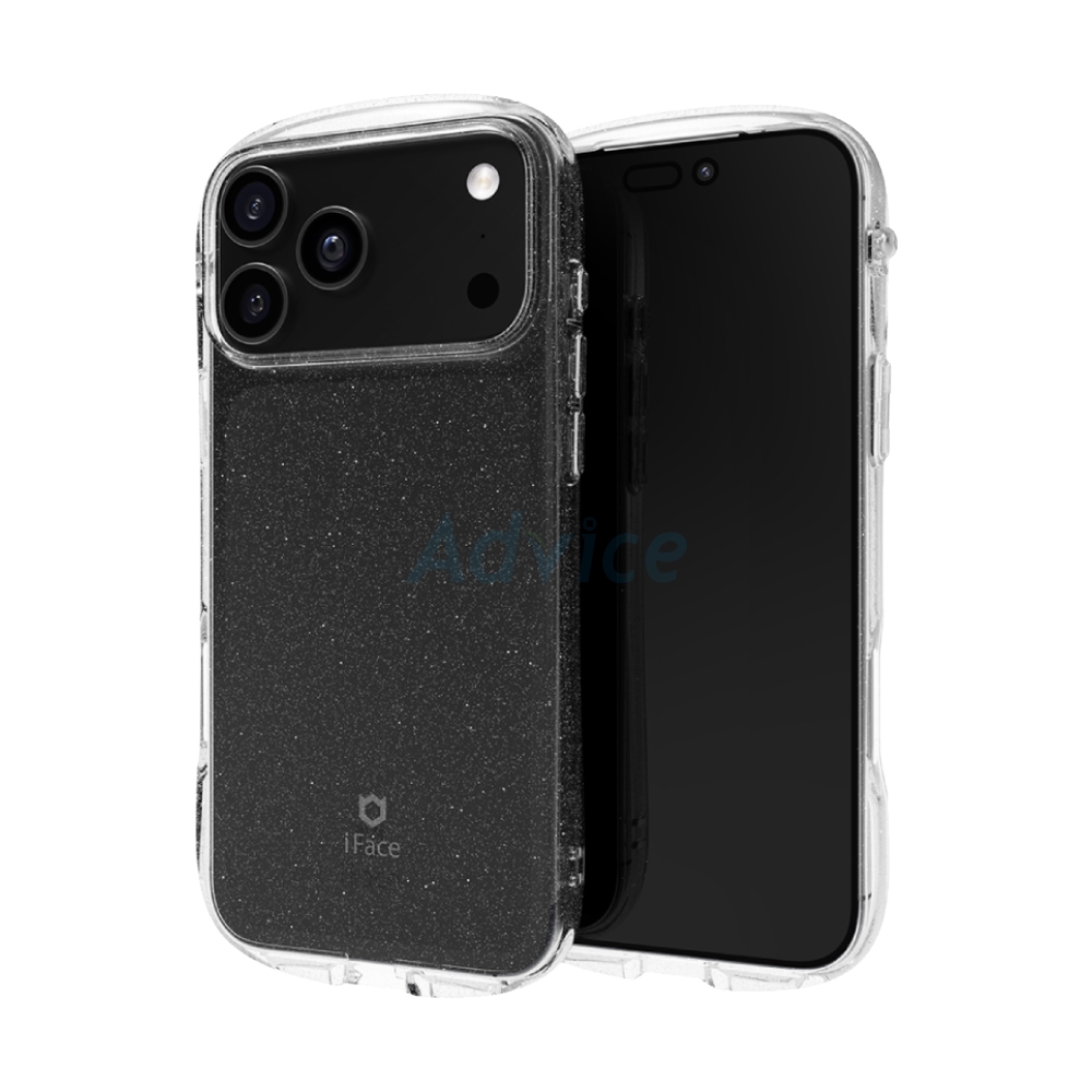 Case iPhone 17 Pro Max iFace Look in Clear Glitter